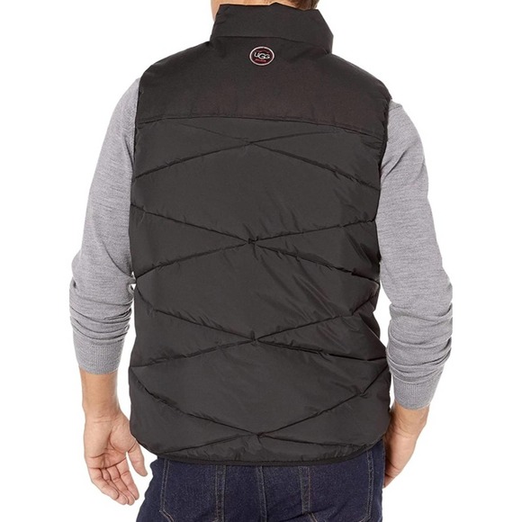 UGG Men’s Water Resistant Puffer Vest NWT - Picture 3 of 8